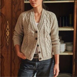 Annie Cable Knit Cardigan